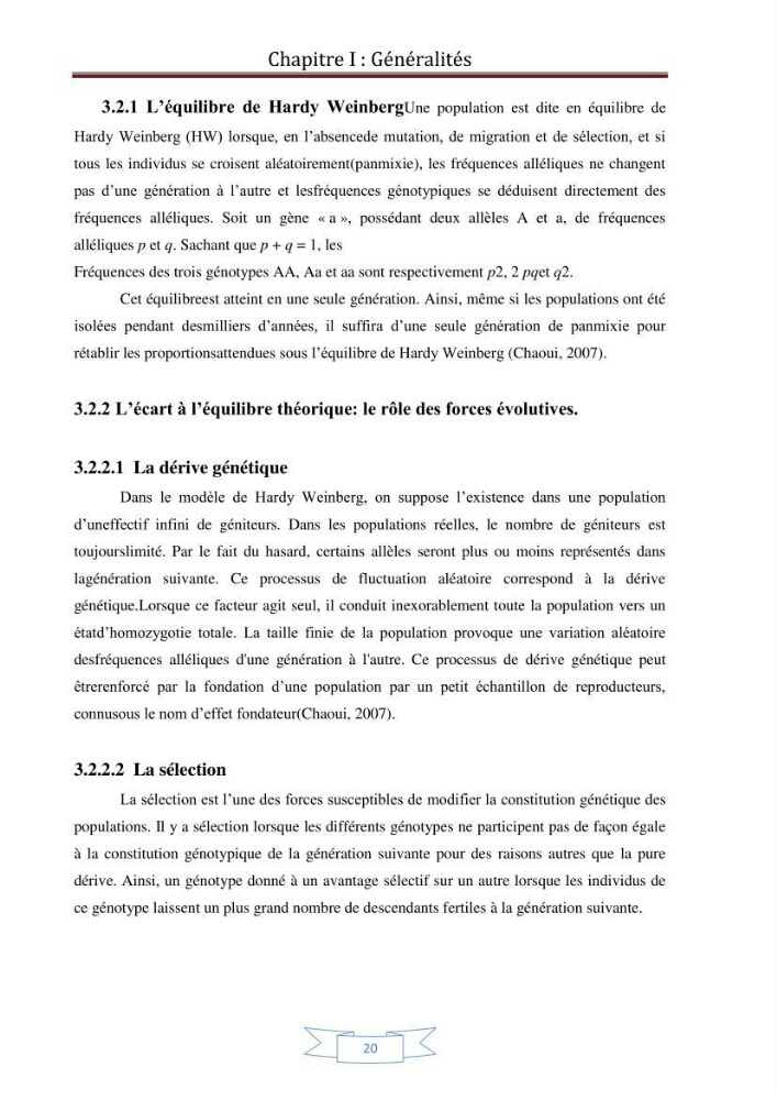 Recherche bibliographique sur les techniques de génétique moléculaire et leurs applications dans l\'identification des especes de poissons