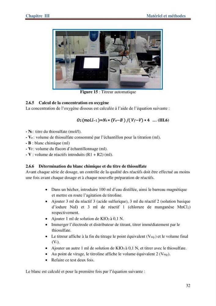 Les paramètres physico-chimiques de l\'eau de mer et de sédiment de la plage ouest de Sidi-Fredj: