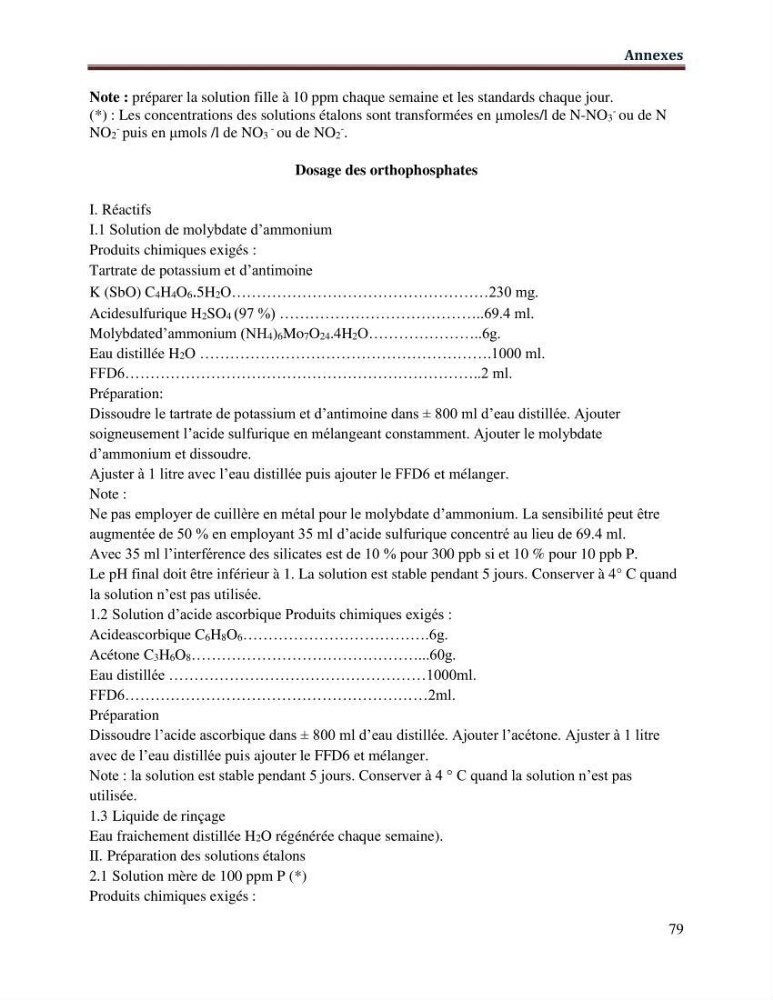 Les paramètres physico-chimiques de l\'eau de mer et de sédiment de la plage ouest de Sidi-Fredj: