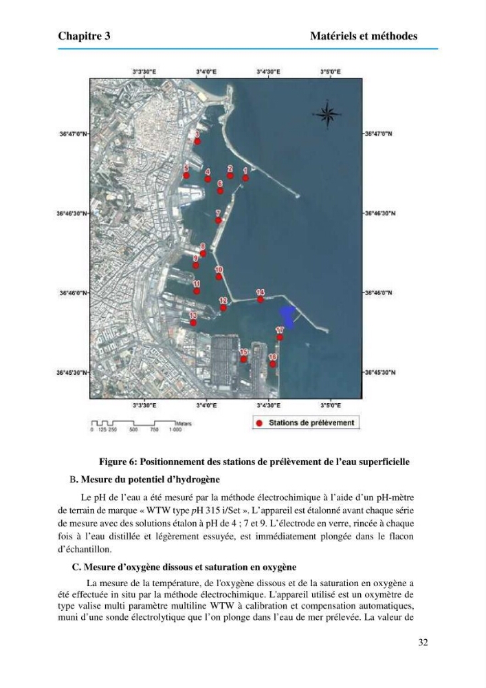 Evaluation de la pollution marine par les hydrocarbures dans le port d\'Alger