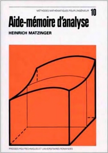 Aide-mémoire d'analyse Aide-mémoire d'analyse