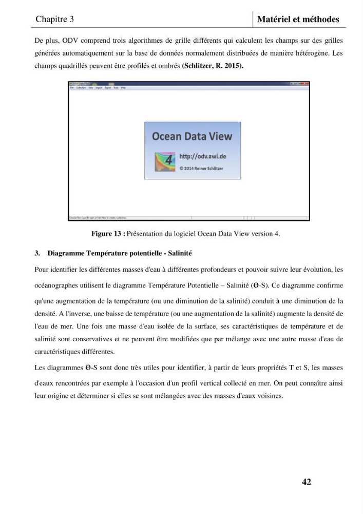 Les conditions physicochimiques au large des côtes centrales algériennes: contribution à l’étude des structures hydrologiques