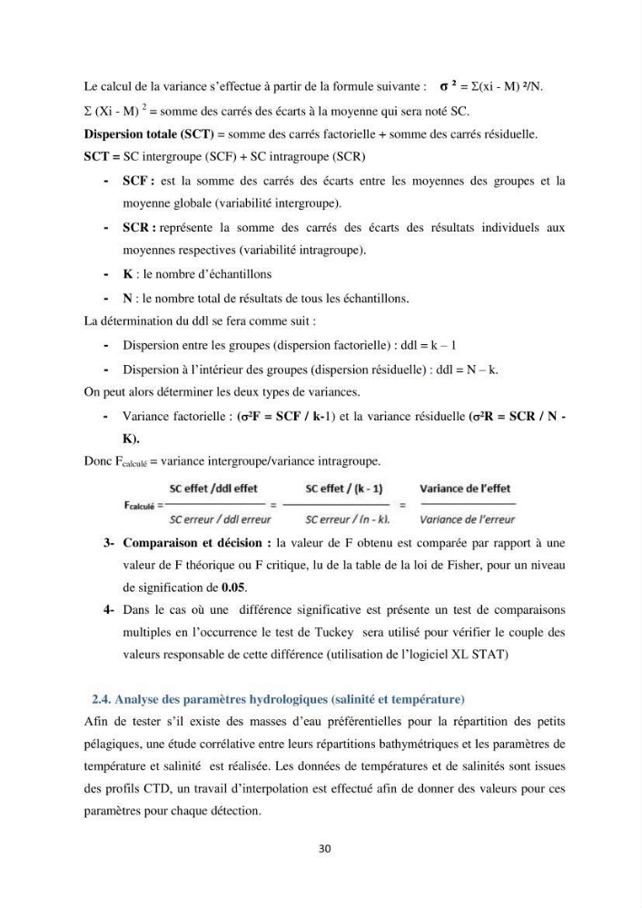 Les petits pélagiques dans la zone centre Algerienne: variabilité Spatio-temporelle et corrélation avec les paramètres du milieu