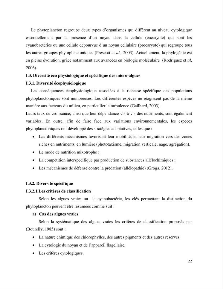 Dynamique et diversité du phytoplancton de la côte Algérienne: