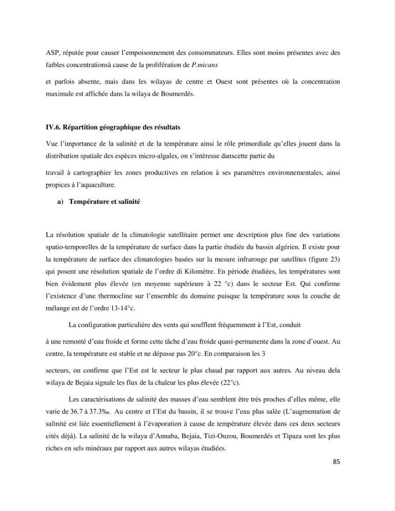 Dynamique et diversité du phytoplancton de la côte Algérienne: