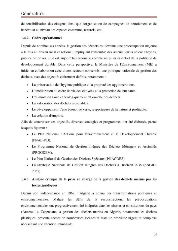 Contribution à la détection et à la gestion de la pollution plastique dans les eaux côtières de l’Algérois via des techniques de Télédétection Spatiale