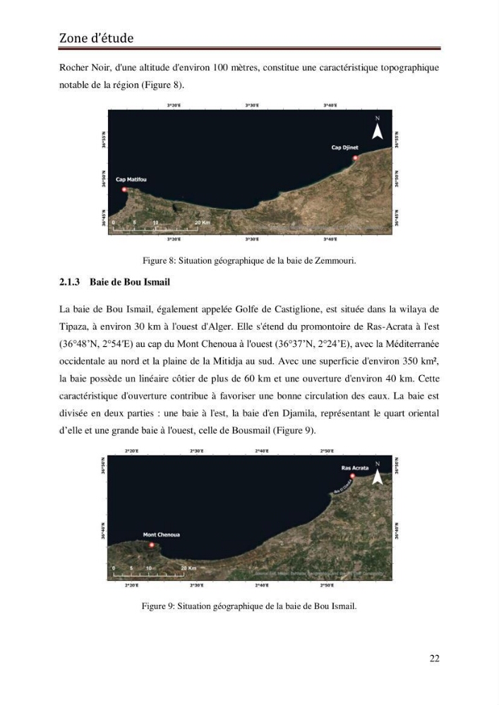 Contribution à la détection et à la gestion de la pollution plastique dans les eaux côtières de l’Algérois via des techniques de Télédétection Spatiale
