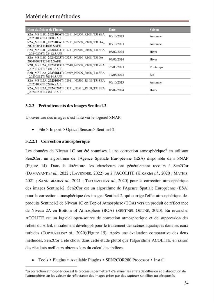 Contribution à la détection et à la gestion de la pollution plastique dans les eaux côtières de l’Algérois via des techniques de Télédétection Spatiale