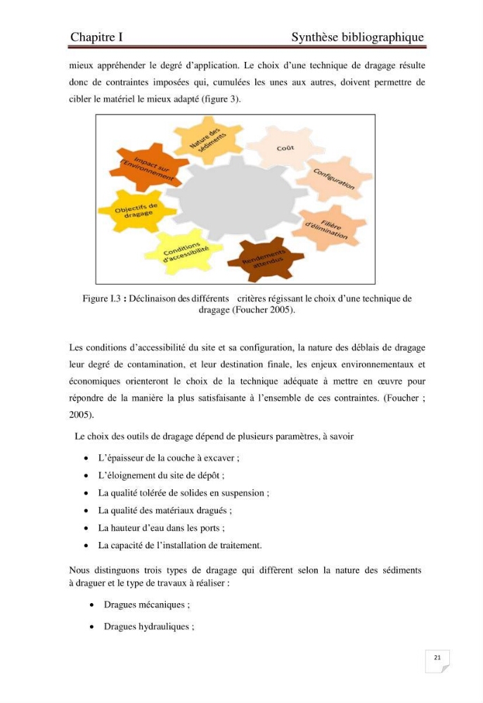 Caractérisation environnementale, réglementation et comportement des sédiments de dragage