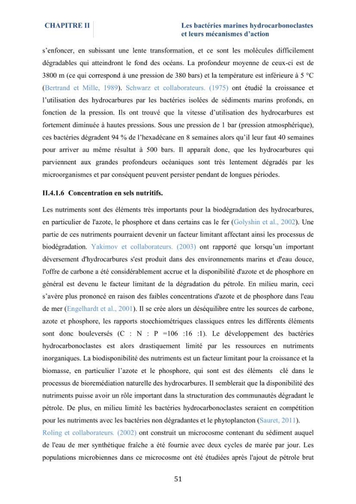 Isolement et caractérisation des bactéries marines dégradant les différentes fractions du pétrole : cas d’étude : port de Sidi Fredj