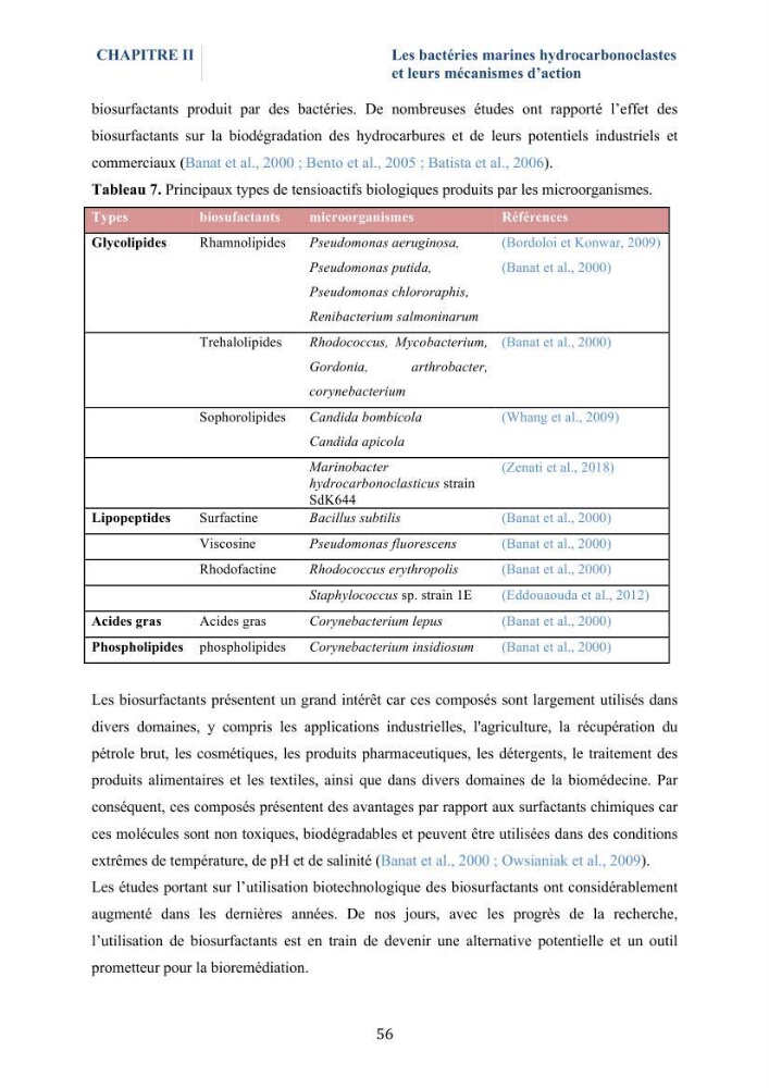 Isolement et caractérisation des bactéries marines dégradant les différentes fractions du pétrole : cas d’étude : port de Sidi Fredj