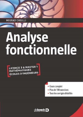 Analyse fonctionnelle Analyse fonctionnelle