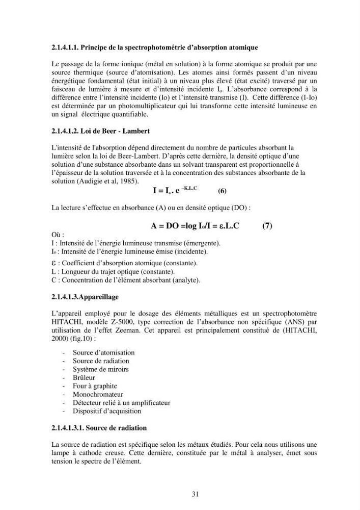 Etude de la pollution et de la géochimie par les métaux traces et les radioéléments dans les sédiments de la baie d\'Alger