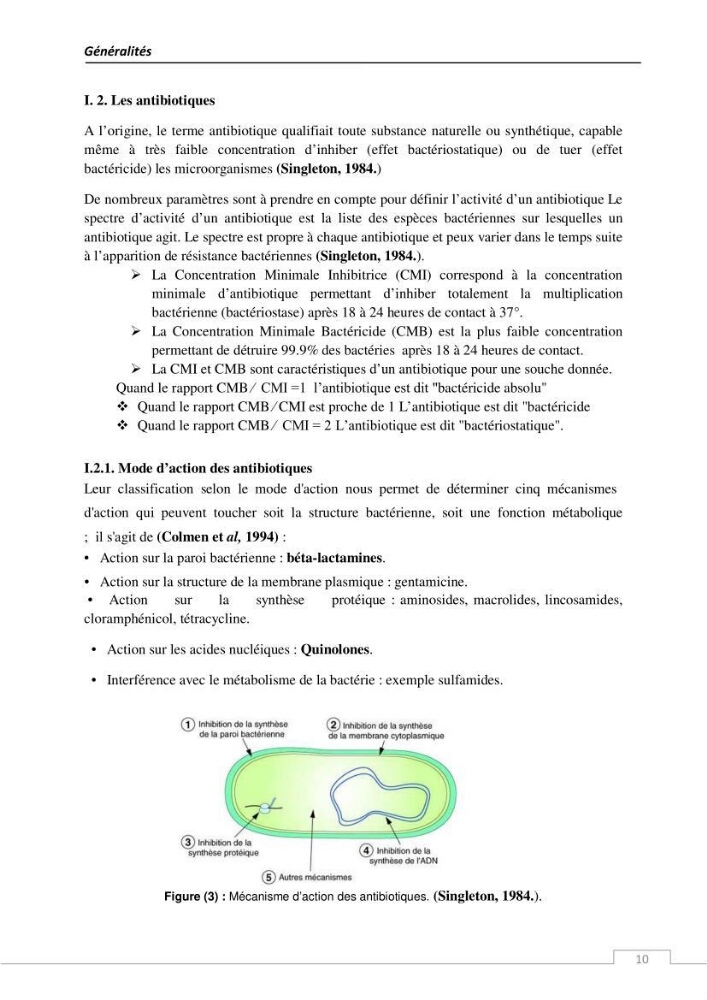 L\'évaluation de la résistance aux antibiotiques chez les bactéries à Gram négatif isolées au niveau de la ferme piscicole marine ONDPA Cap Djinet wilaya de Boumerdes