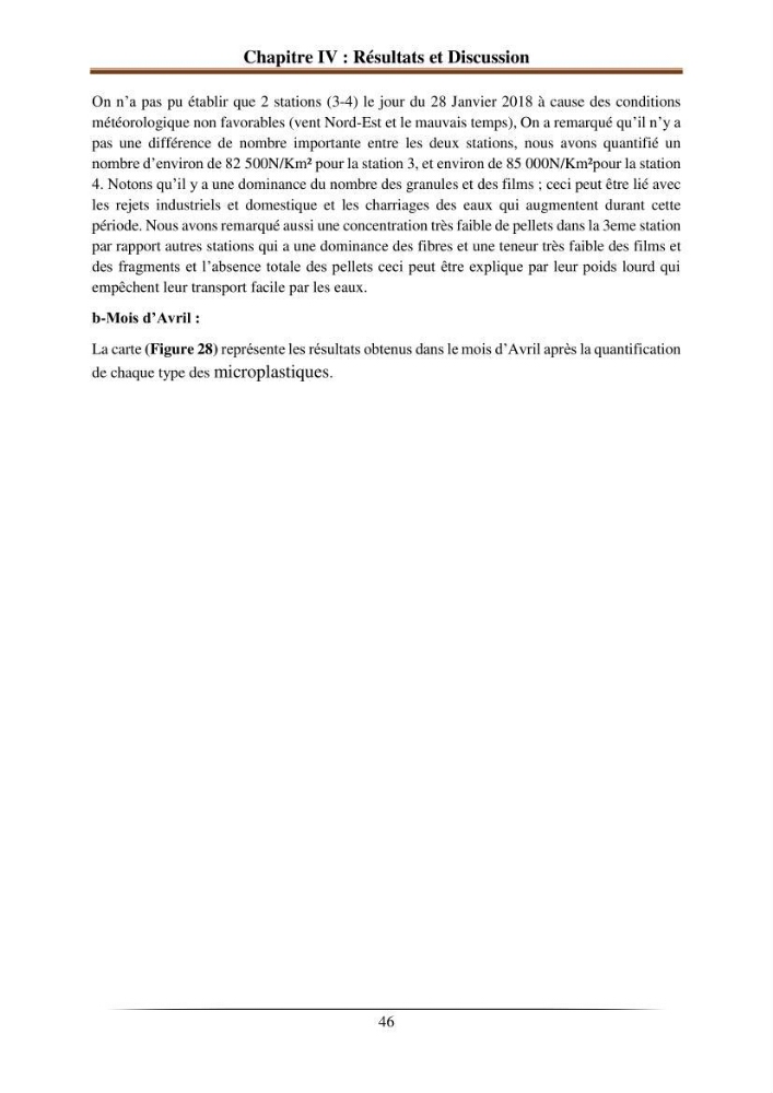 L’effet de l’hydrodynamisme sur la quantification des Microplastiques en mer
