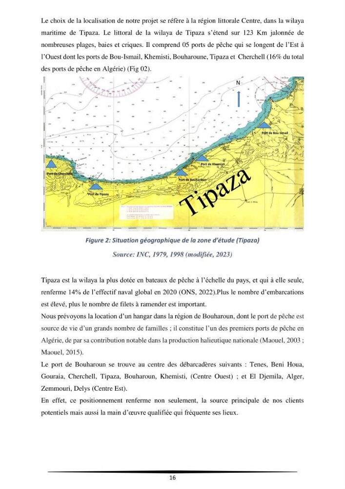 Contribution à l\'application d\'un outil managérial pour la création d\'une entreprise de pêche projet de création d\'un atelier de ramendage