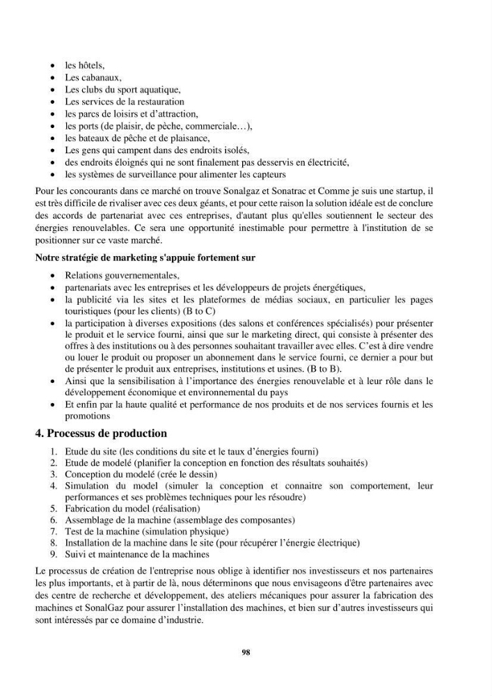 Exploitation des énergies renouvelables marines au niveau du littoral centre algérien