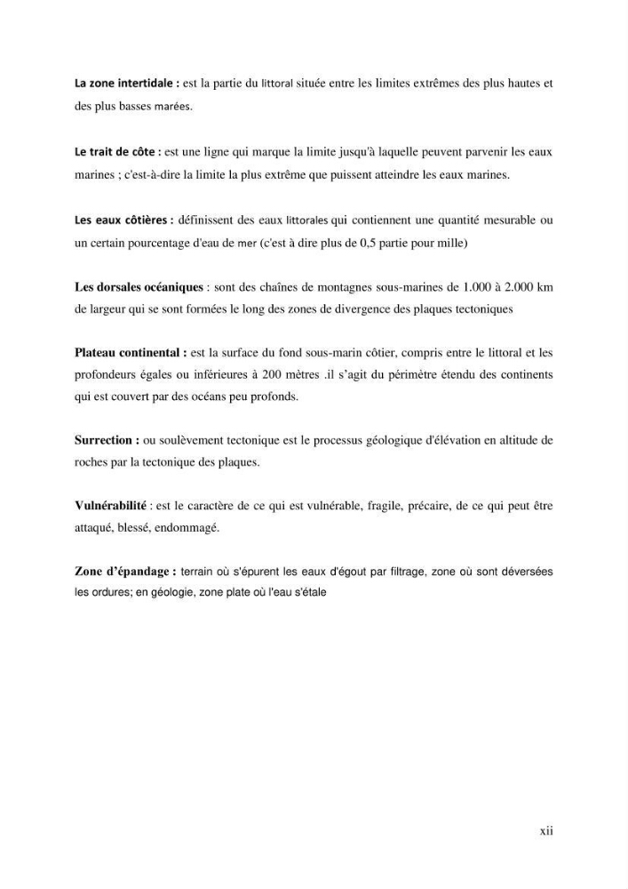 Effet de l\'urbanisation sur l\'évolution des côtes
