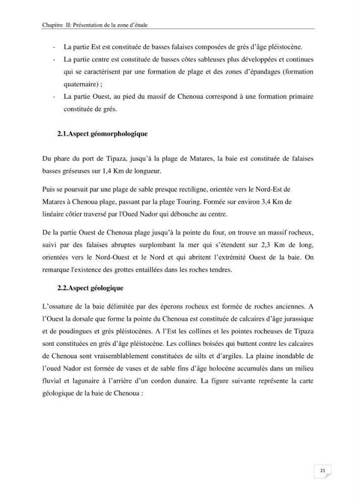 Effet de l\'urbanisation sur l\'évolution des côtes