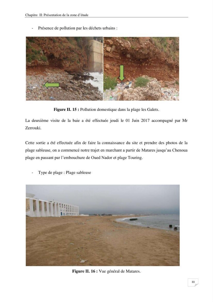 Effet de l\'urbanisation sur l\'évolution des côtes