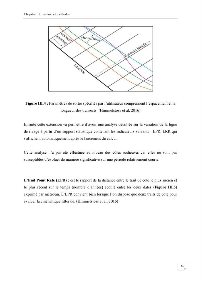 Effet de l\'urbanisation sur l\'évolution des côtes