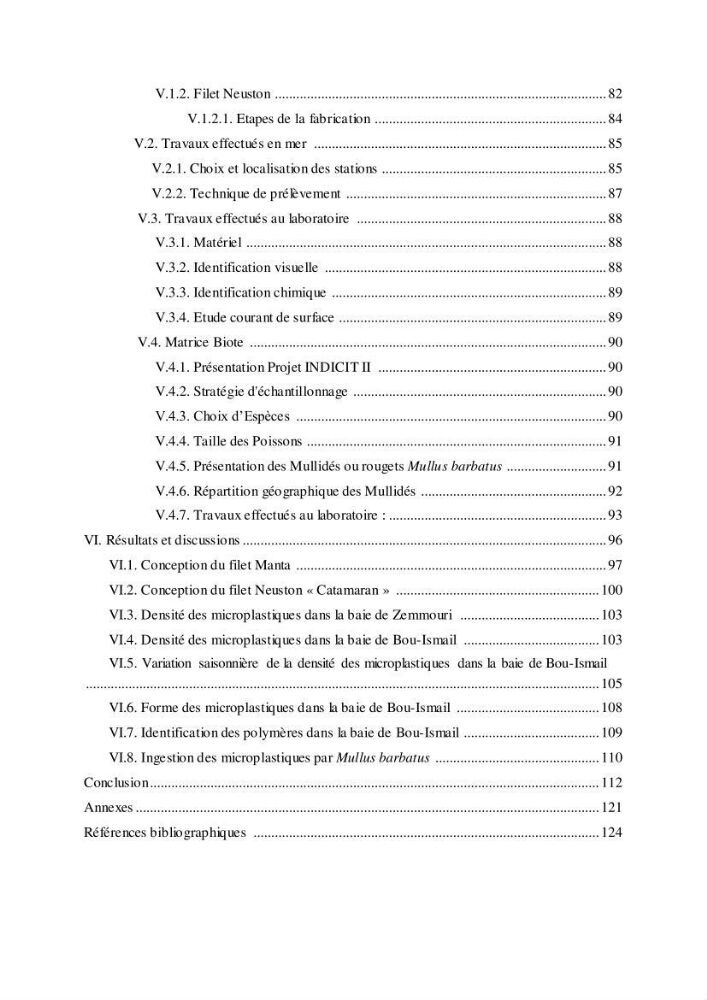 Etude de l\'évaluation quantitative et qualitative des microplastiques sur les côtes algériennes
