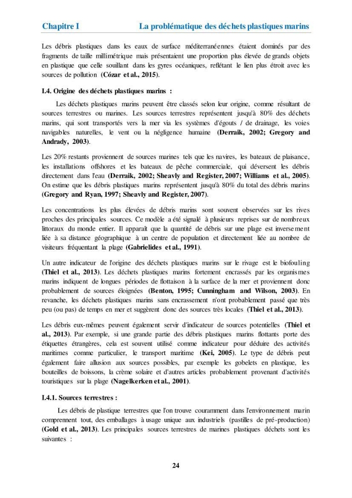 Etude de l\'évaluation quantitative et qualitative des microplastiques sur les côtes algériennes