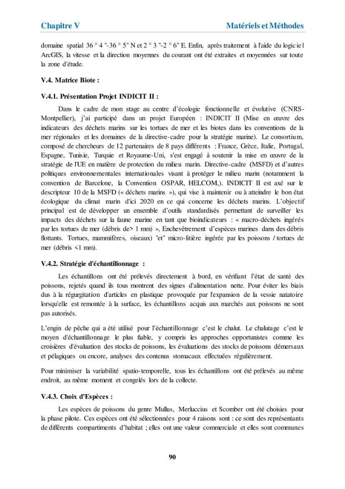 Etude de l\'évaluation quantitative et qualitative des microplastiques sur les côtes algériennes