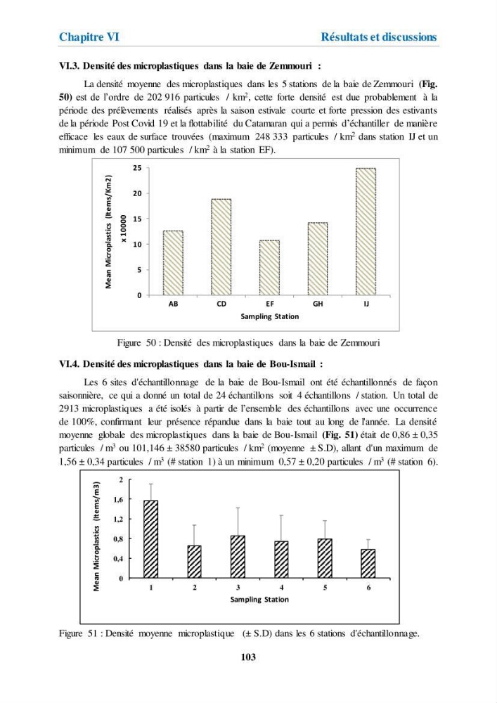 Etude de l\'évaluation quantitative et qualitative des microplastiques sur les côtes algériennes
