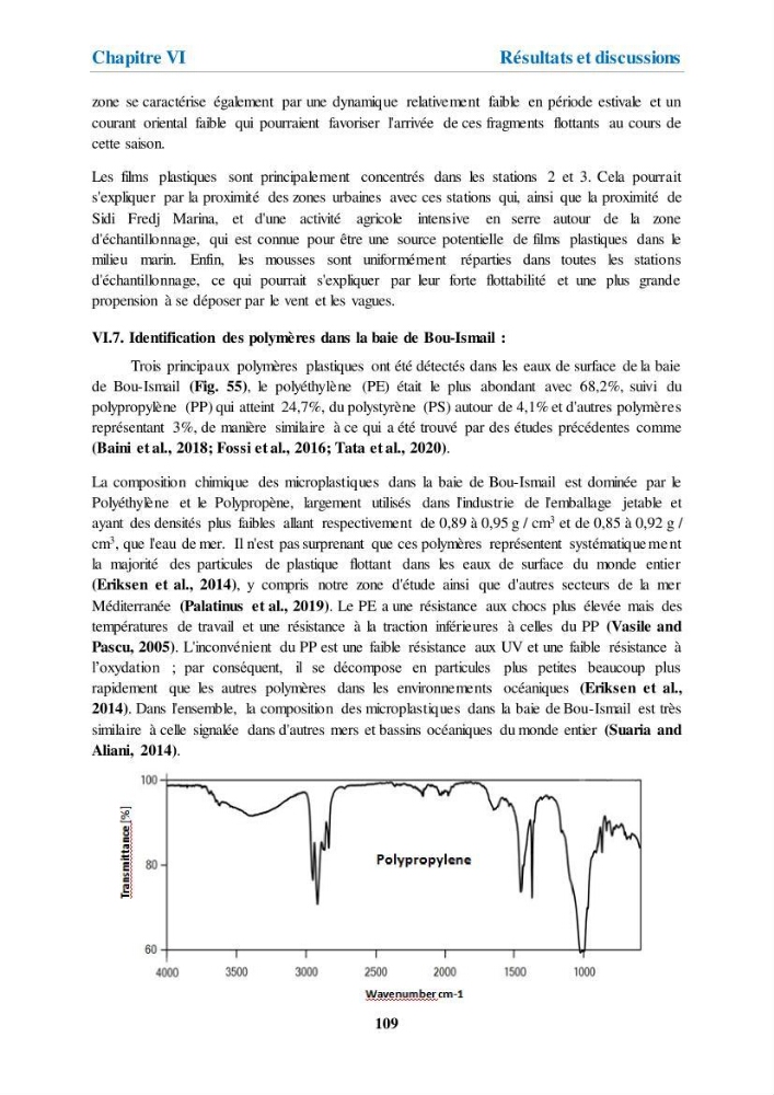 Etude de l\'évaluation quantitative et qualitative des microplastiques sur les côtes algériennes