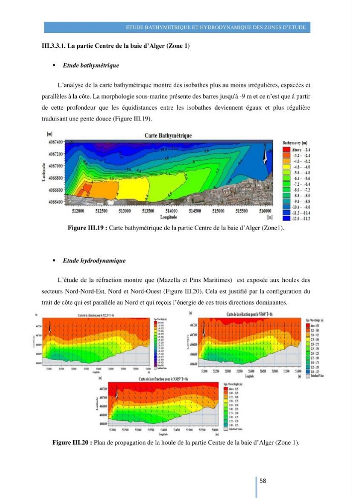 Modelisation numérique de la cinématique du trait de côte et la dynamique sédimentaire des plages sableuses (qOran, Bou-Ismail,Alger, Bejaia et Skikda)