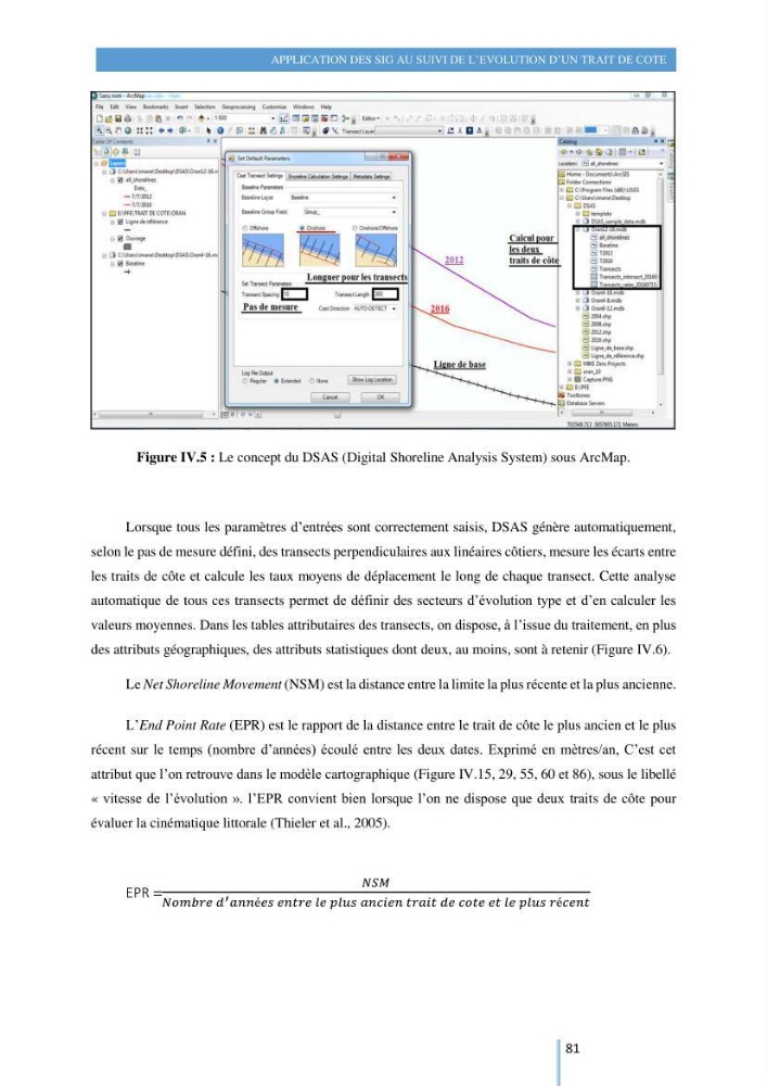Modelisation numérique de la cinématique du trait de côte et la dynamique sédimentaire des plages sableuses (qOran, Bou-Ismail,Alger, Bejaia et Skikda)