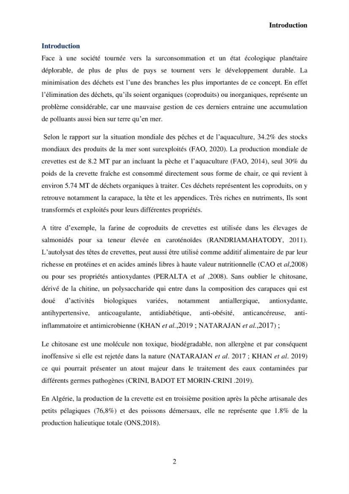 Valorisation Biotechnologique des Coproduits de Crustacés étude du pouvoir antimicrobien du chitosane et traitement d\'une eau contamineé par Legionella Penumophila
