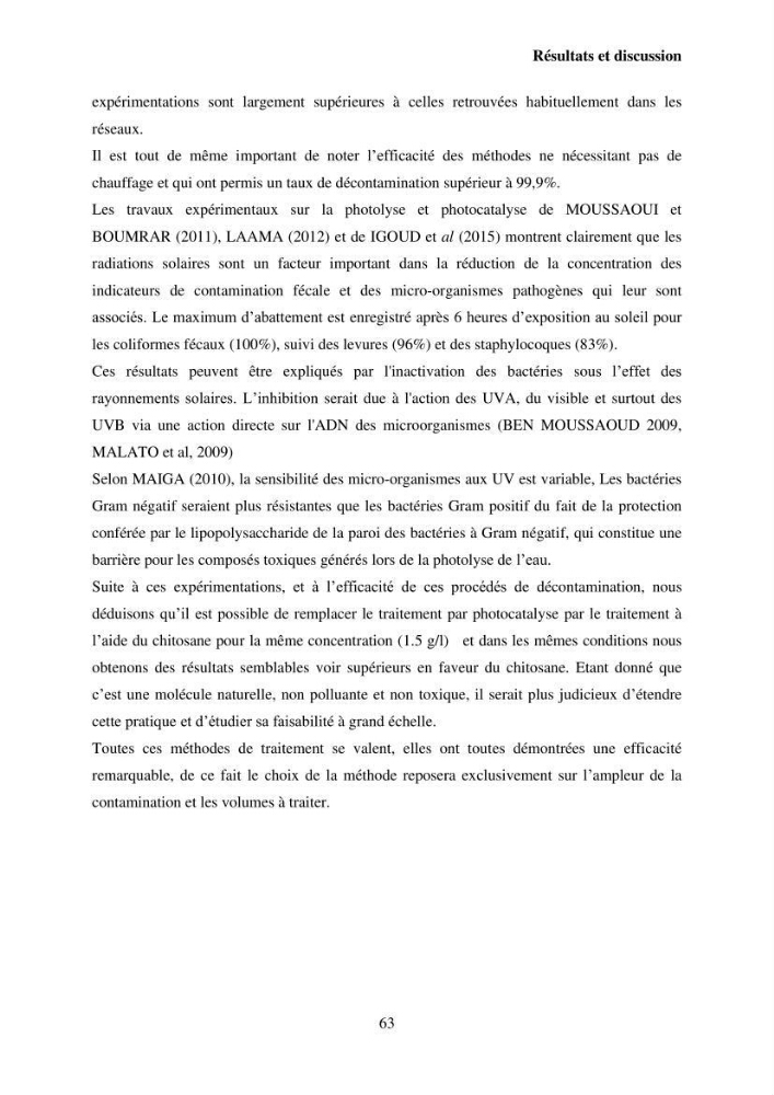 Valorisation Biotechnologique des Coproduits de Crustacés étude du pouvoir antimicrobien du chitosane et traitement d\'une eau contamineé par Legionella Penumophila