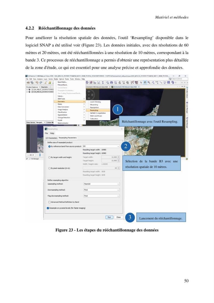 Apport de la télédétection à la cartographie des herbiers de Posidonia oceanica le long des côtes algériennes