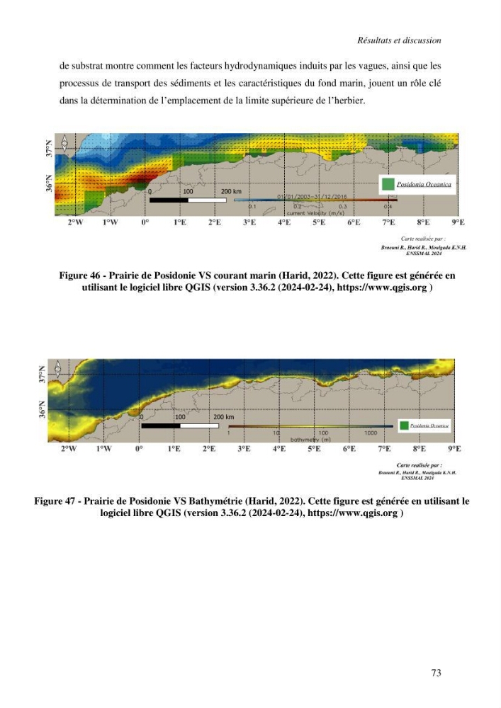 Apport de la télédétection à la cartographie des herbiers de Posidonia oceanica le long des côtes algériennes