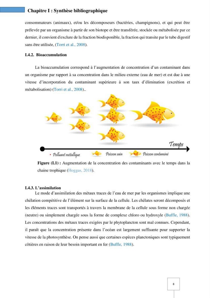 Dynamique spatiale et temporelle des polluants métalliques dans les sédiments marins : Impact de la contamination métallique