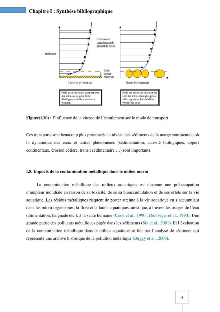 Dynamique spatiale et temporelle des polluants métalliques dans les sédiments marins : Impact de la contamination métallique