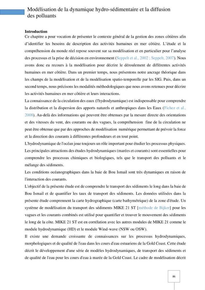 Dynamique spatiale et temporelle des polluants métalliques dans les sédiments marins : Impact de la contamination métallique