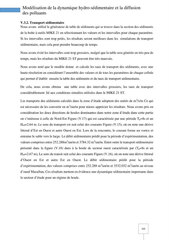 Dynamique spatiale et temporelle des polluants métalliques dans les sédiments marins : Impact de la contamination métallique