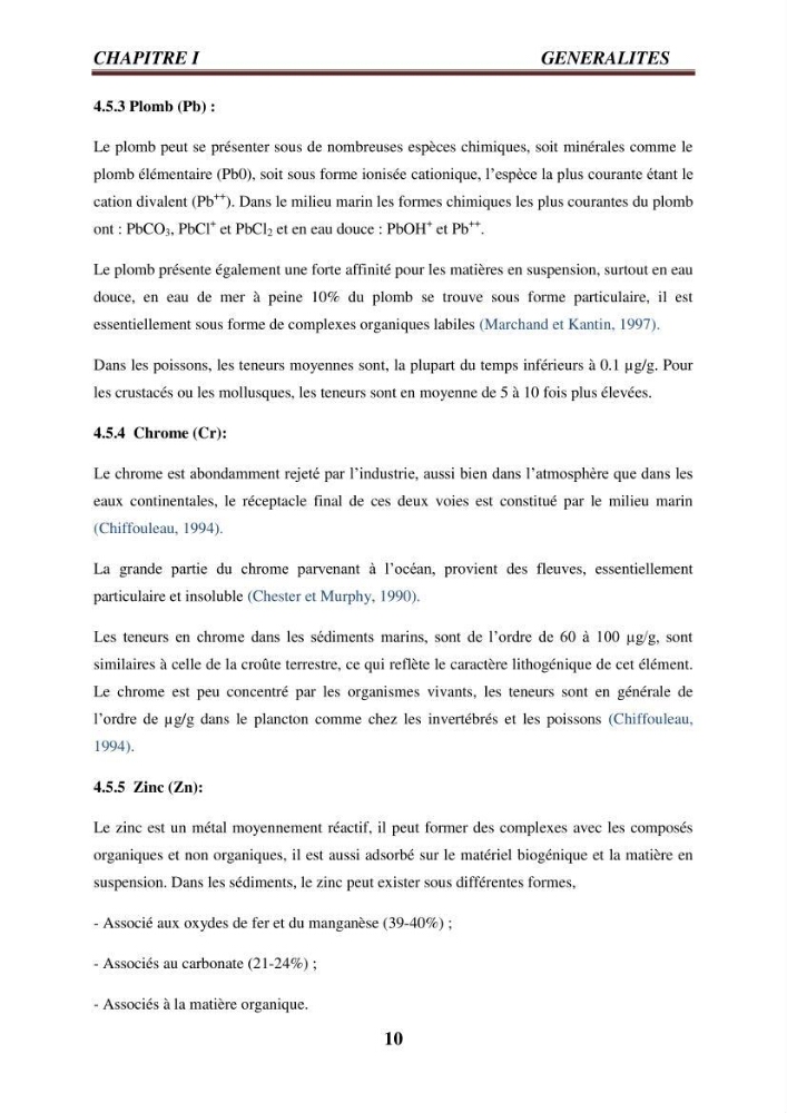 Evaluation des paramètres du littoral de la baie de Bou-Ismail