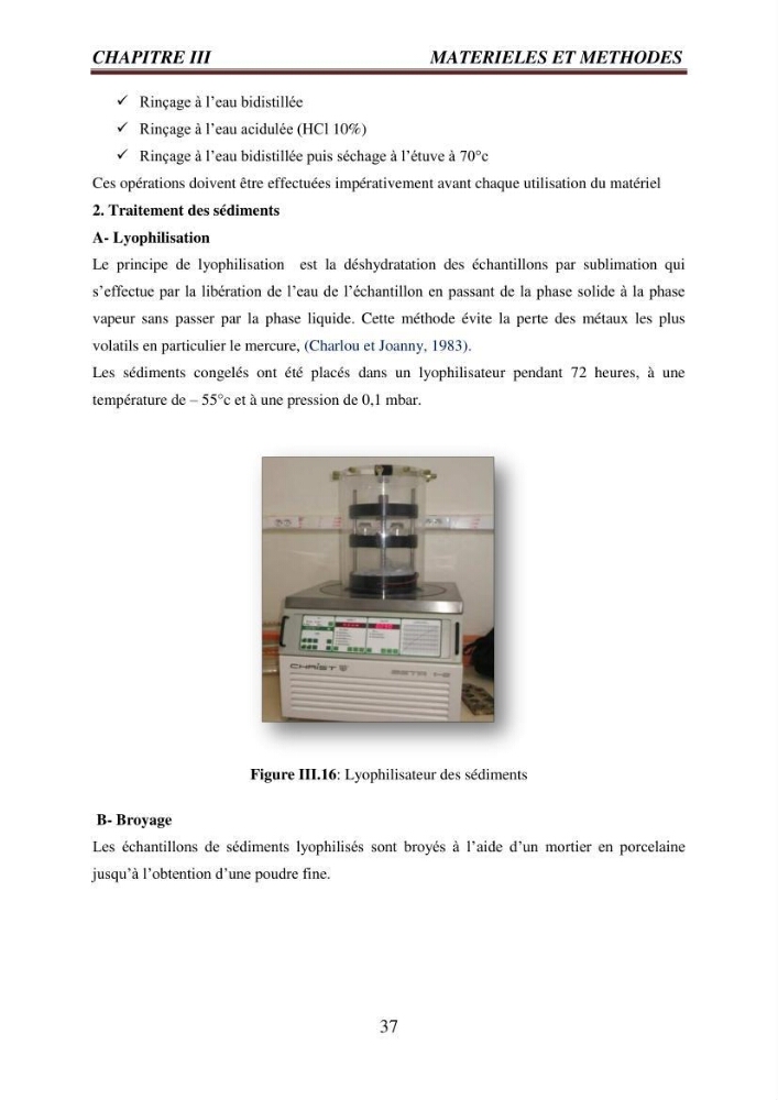 Evaluation des paramètres du littoral de la baie de Bou-Ismail