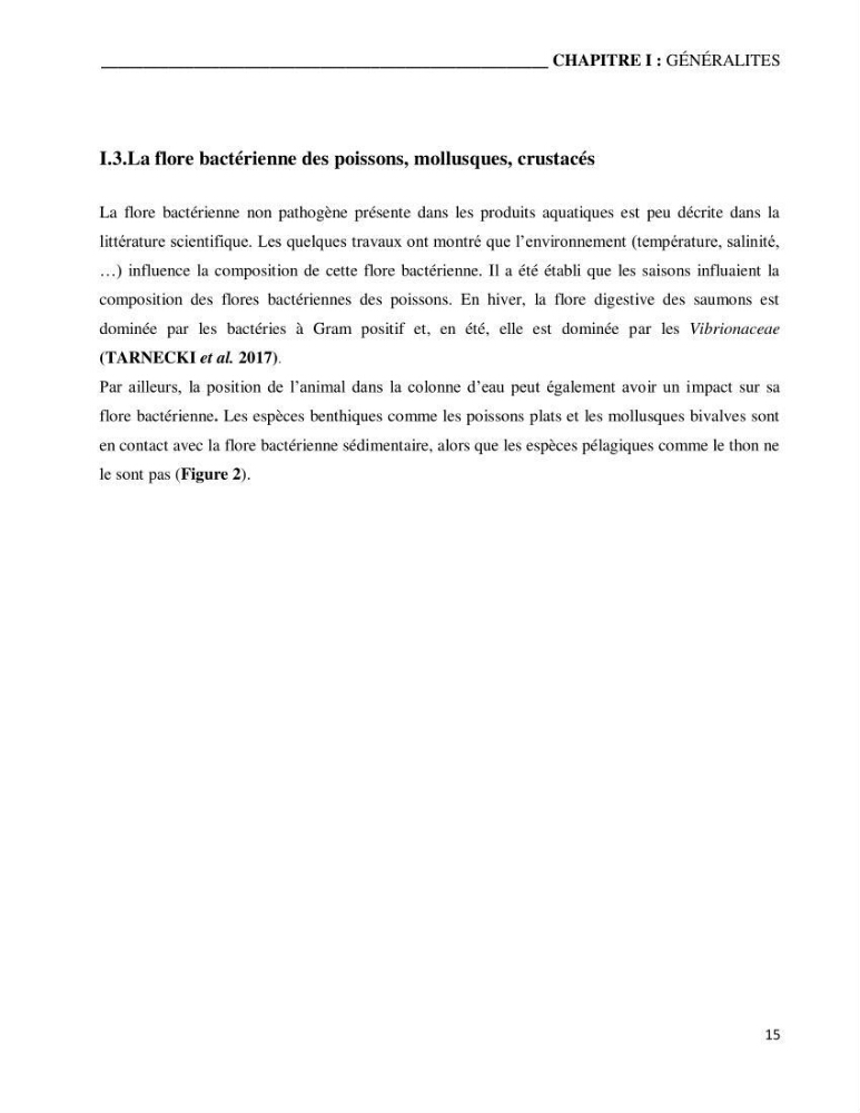 Etude du potentiel probiotique de bactéries isolées à partir d’animaux aquatiques