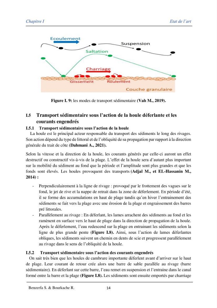Impact des évenement extrêmes sur le transport sédimentaire longitudinal: Cas d’étude la région Algéroise