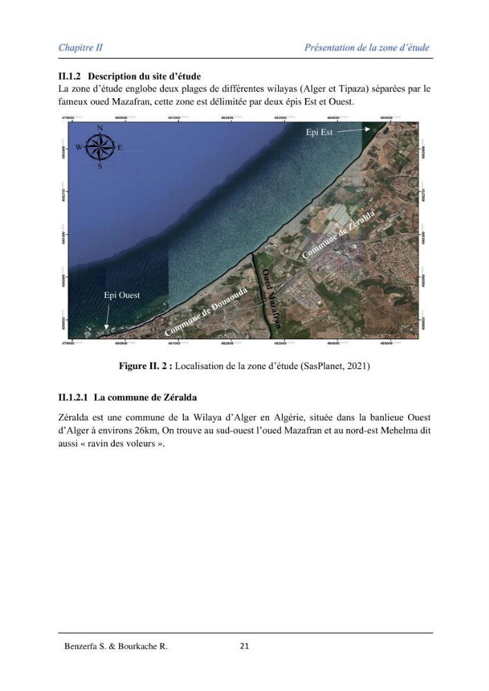 Impact des évenement extrêmes sur le transport sédimentaire longitudinal: Cas d’étude la région Algéroise
