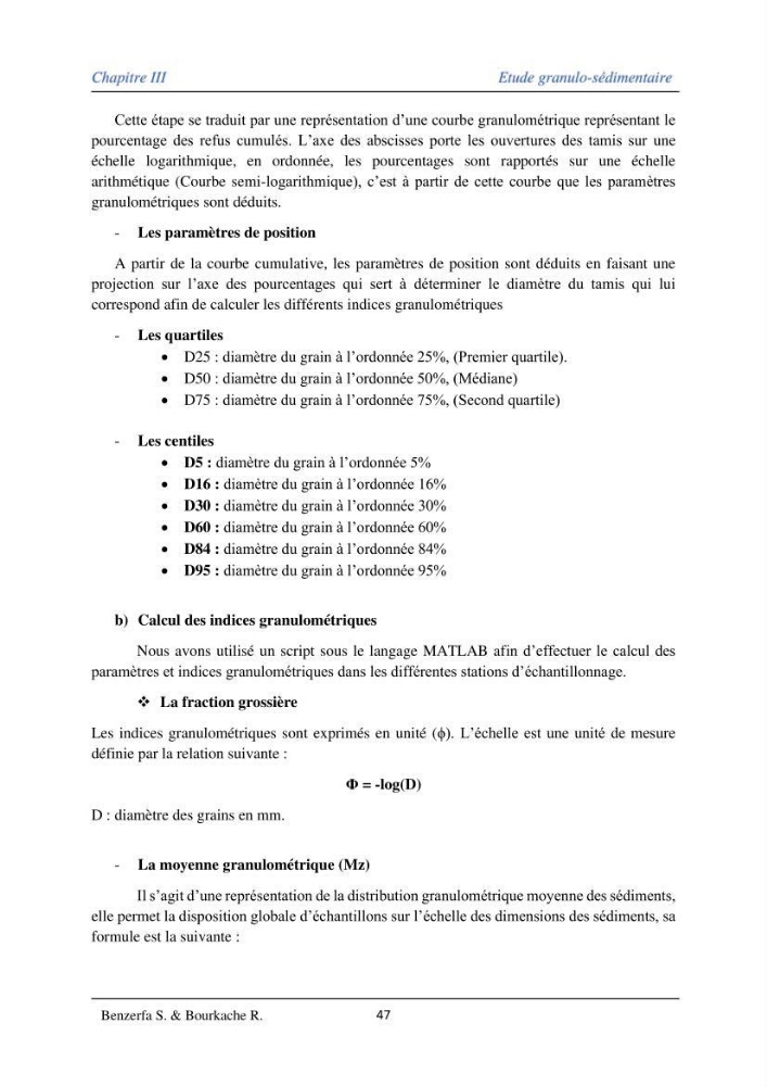 Impact des évenement extrêmes sur le transport sédimentaire longitudinal: Cas d’étude la région Algéroise