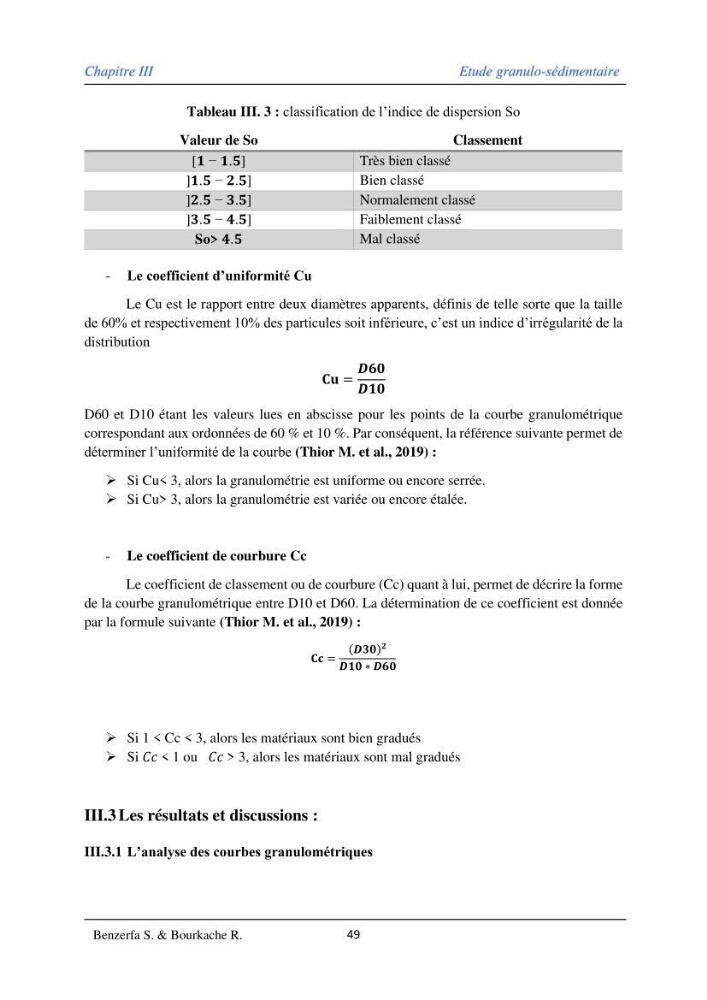 Impact des évenement extrêmes sur le transport sédimentaire longitudinal: Cas d’étude la région Algéroise