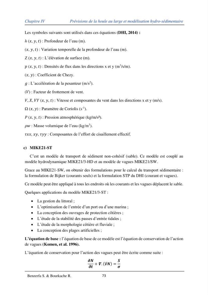 Impact des évenement extrêmes sur le transport sédimentaire longitudinal: Cas d’étude la région Algéroise