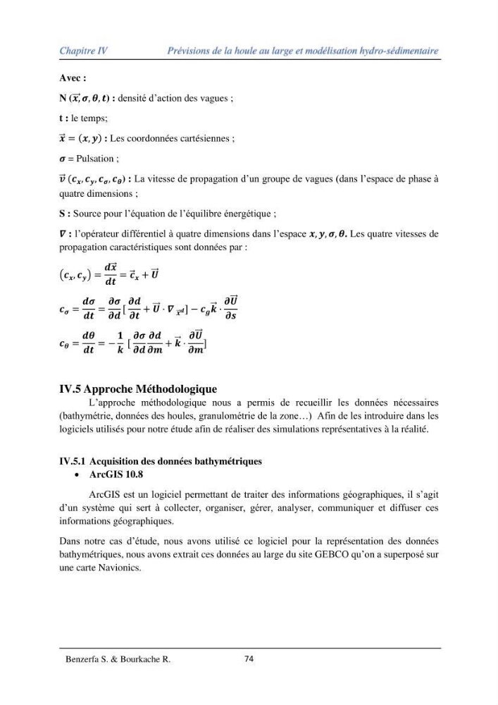 Impact des évenement extrêmes sur le transport sédimentaire longitudinal: Cas d’étude la région Algéroise