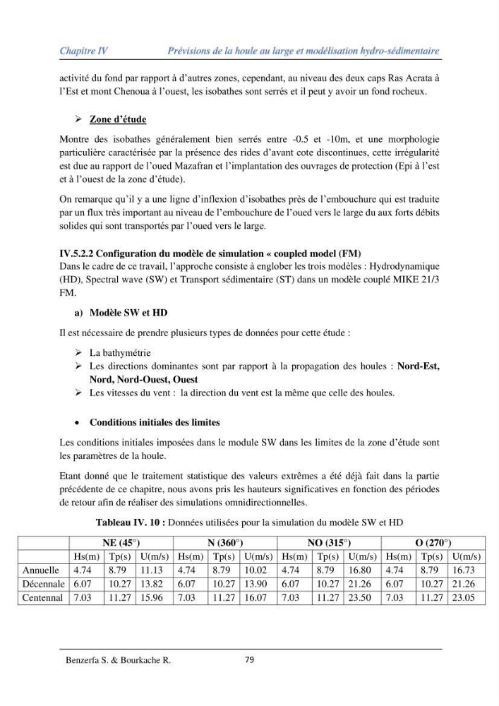 Impact des évenement extrêmes sur le transport sédimentaire longitudinal: Cas d’étude la région Algéroise